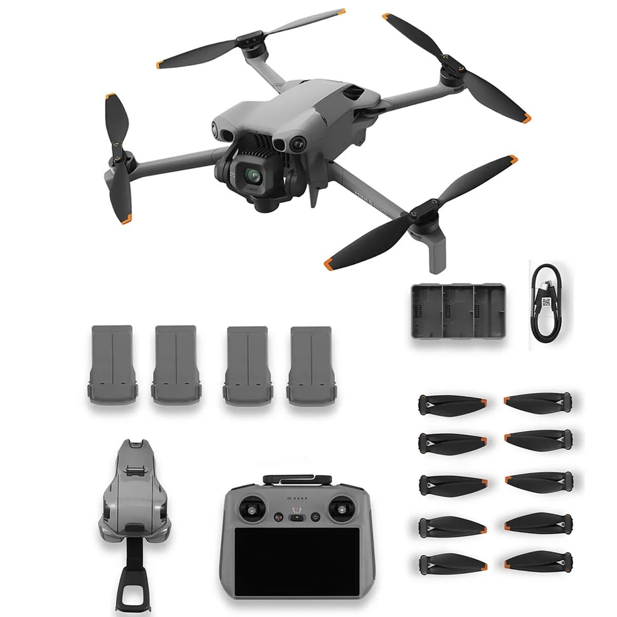 DJI Mini 5 Pro Drone with RC 2, 4 Batteries & Two-Way Charging Hub