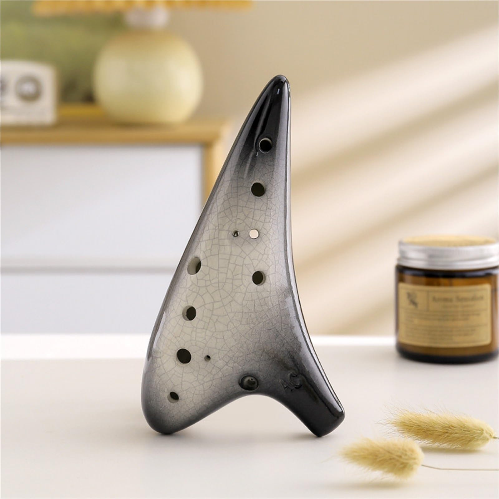 Ocarina Alto Strumento, Ocarina 12 fori Alto C Key Ceramica Gamma 13