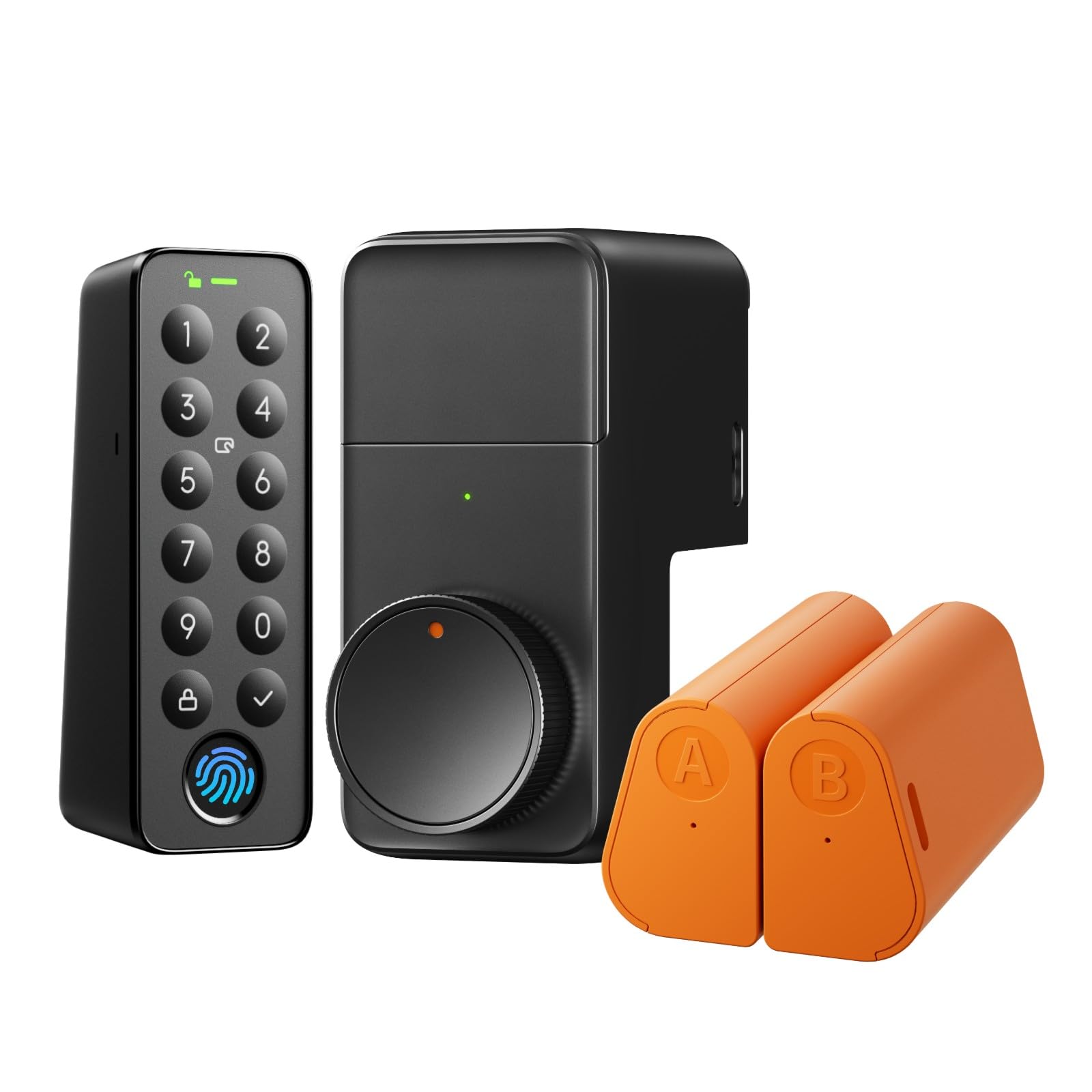 SwitchBot ロック プロ + 指紋認証パッド + 専用バッテリー Amazon.co.jp: 【セット買い】 SwitchBot ロックプロ 指紋認証