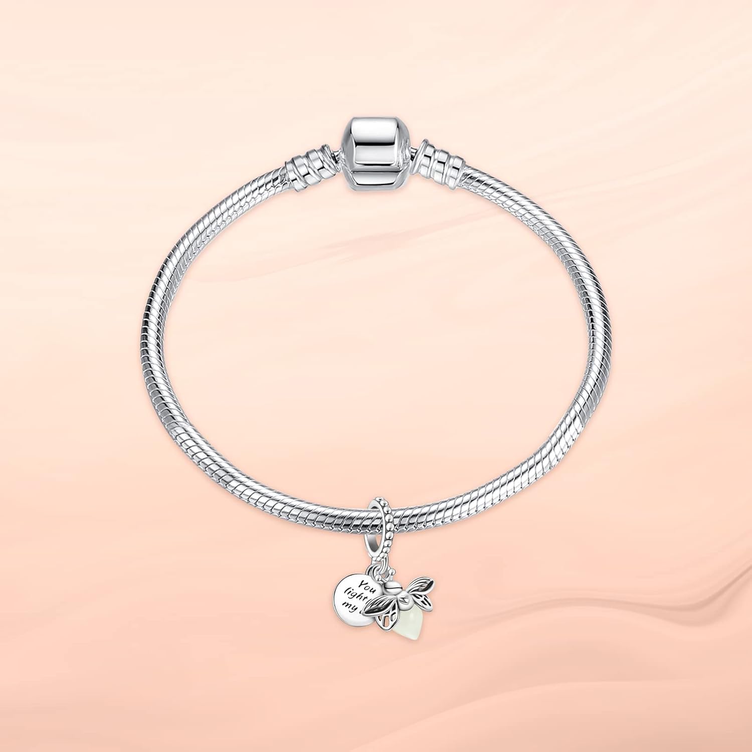 Annmors 925 Sterling Silver Charms, Animal Flower Plant Nature Bead Dangle Spring Pendant for Women Easter St. Patrick Holiday Jewelry Gift - Image 2