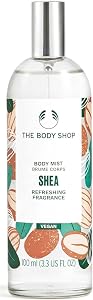 The Body Shop Shea Body Mist 100ml, Warm Nutty All-Over Fragrance Mist for an Instant Refresh, Light Everyday Spray with a Warm, Comforting Nutty Scent