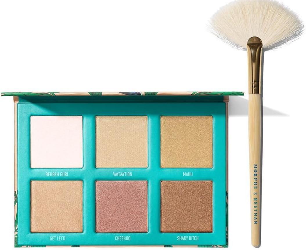 MORPHE X BRETMAN BABE IN PARADISE High Impact Highlighters PALETTE
