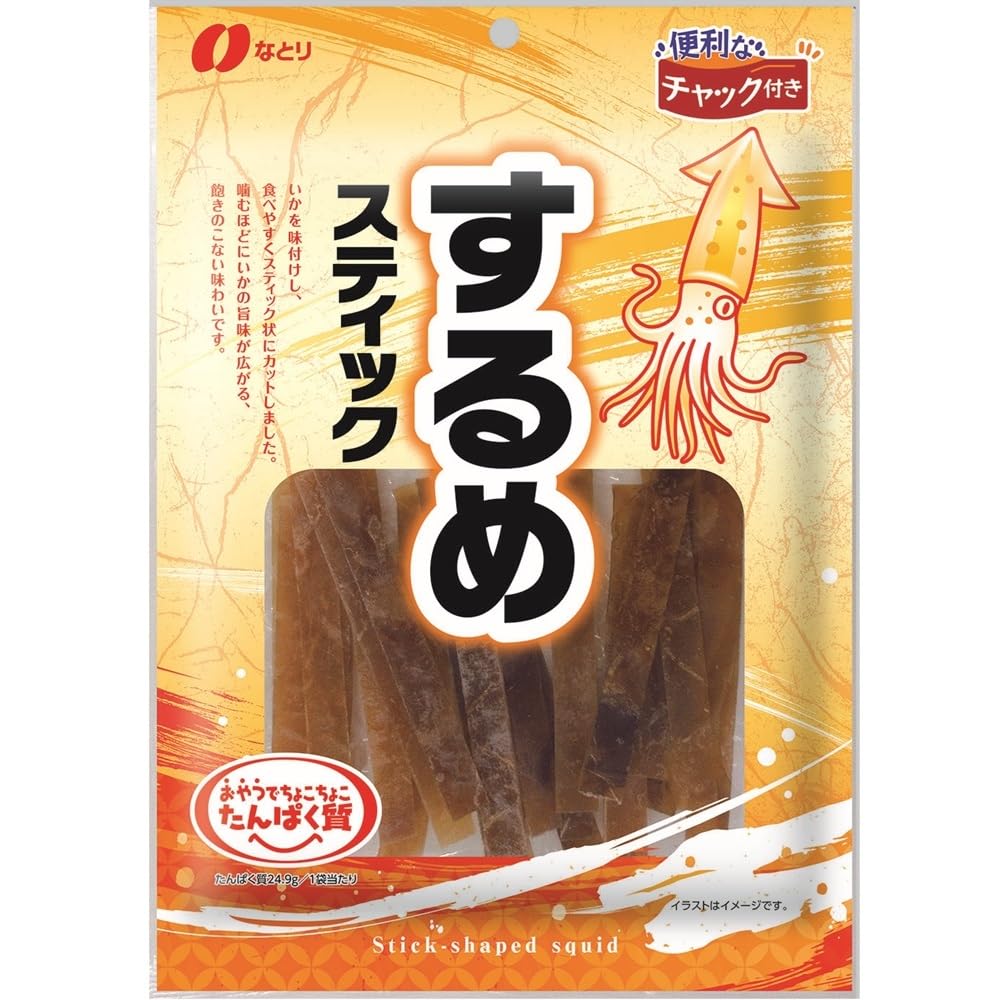 なとり するめスティック ４４ｇ ×60 【全国送料無料】(沖縄・離島は別途) Amazon | なとり するめスティック 44g | Natori | おつまみ・珍味 通販