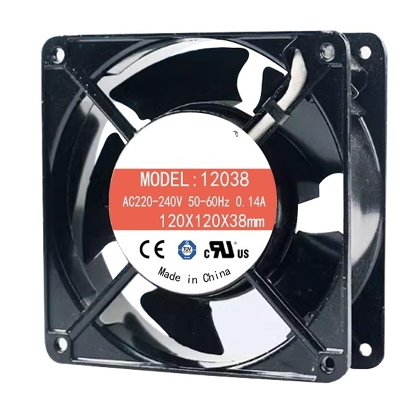 YMUGUEGH 12CM 12038 220V -240v 120 x 120 x38mm cooling fan