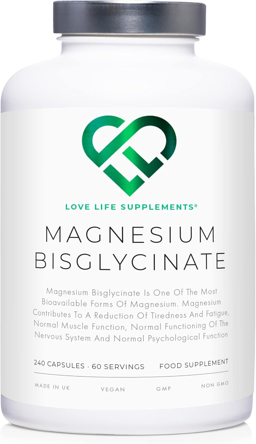 LLS Magnesium Bisglycinate (Chelated) Zero Bulking Agents