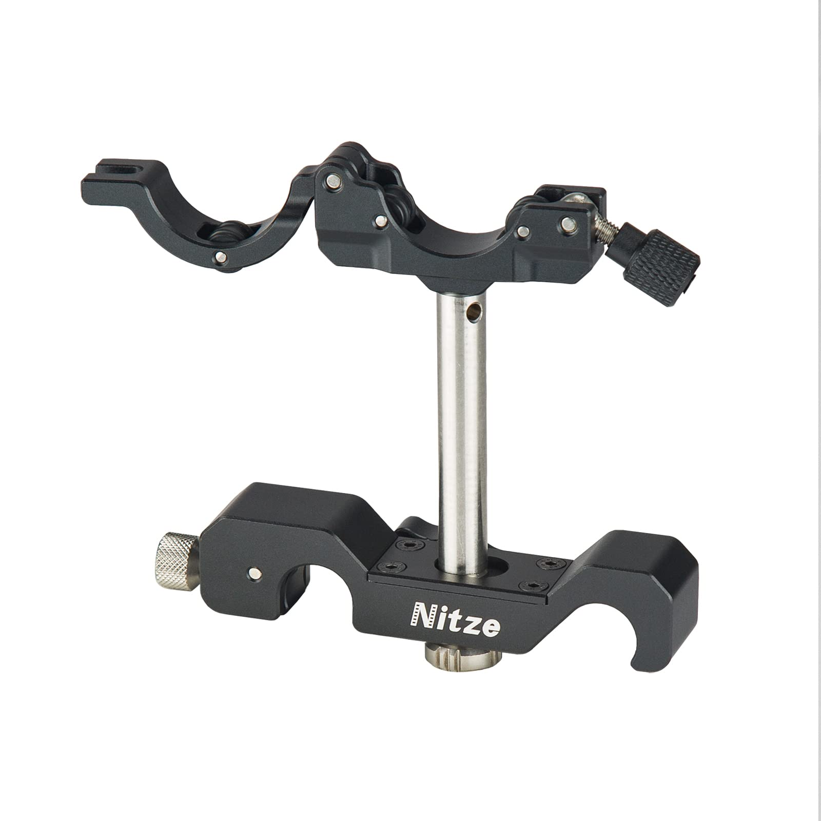 Nitze N04E2 Support d'objectif LWS 15 mm compatible avec les objectifs LAOWA 24 mm T14 2X Periprobe pour système d'épaule DSLR