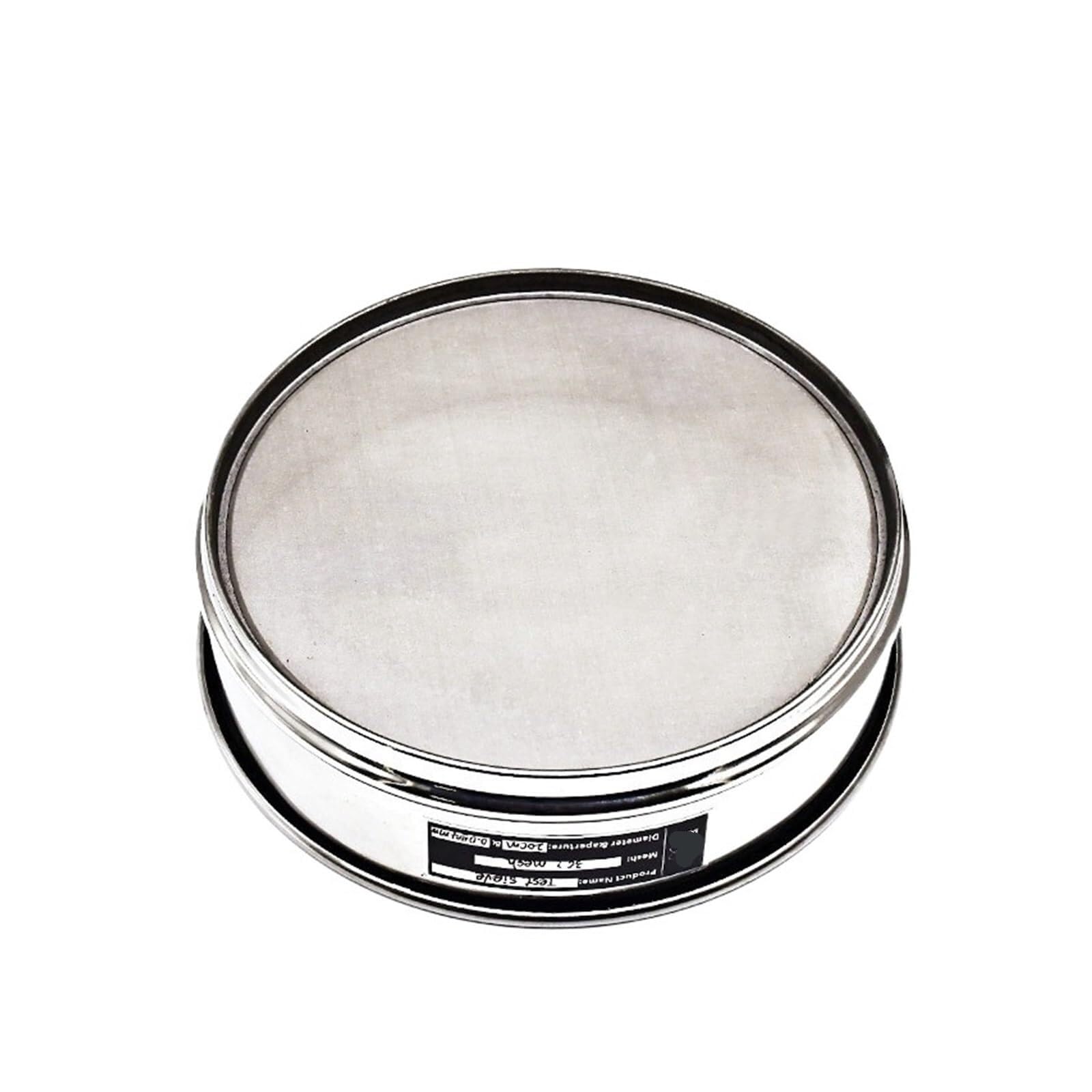 Tamices de Laboratorio de Acero Inoxidable, 304 Stainless Steel Test Sieve 20cm 700 & 800 Mesh Pack of 2(700 Mesh 0.02mm)