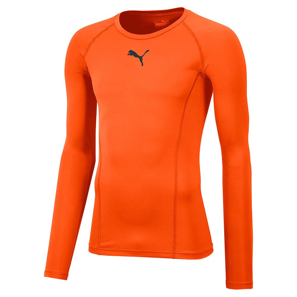 PUMA Men's Liga Baselayer Tee Functional Underwear, Golden Poppy, XL UK