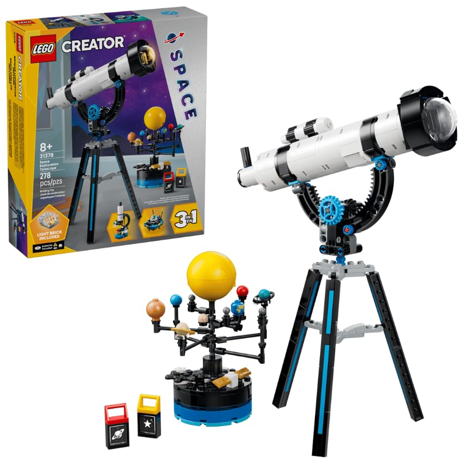 Amazon.co.jp: LEGO(レゴ) クリエイター 宇宙探査 望遠鏡 31378 8歳
