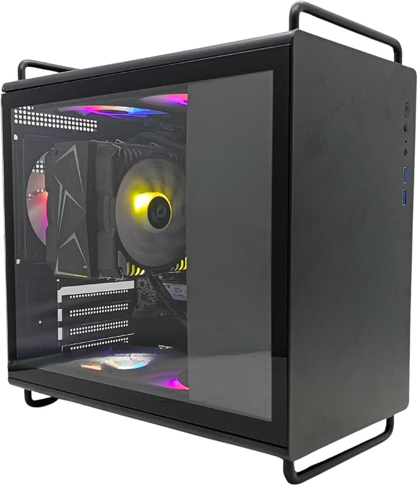 Computador PC Gamer Kit Desktop Processador Intel Core i5-6500 3.6 GHz SSD 500GB 1 Pente de Memória DDR4 8GB 2666MHz Placa Mãe Intel H110 2 Slots de Entrada Custo Benefício para Trabalho Estudo Jogos