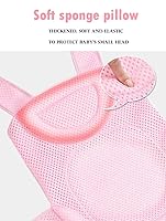 Vista 6 de Soporte de Malla para Baño de Bebé Almohadilla Asiento de Bañera para Recién Nacido Red Antideslizante Tapete de Bañera para Bebé Asiento Flotante