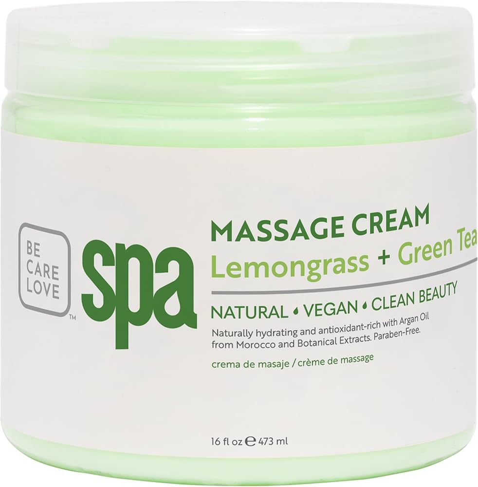 Amazon.com : BCL SPA Massage Cream organic Lemongrass + Green Tea