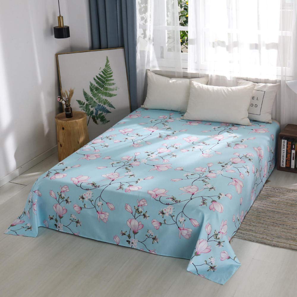 Flat sheets，Soft and comfortable, stylish and simple multi-species bed linings with pillow cases-Xiang Fei_230cmx230cm