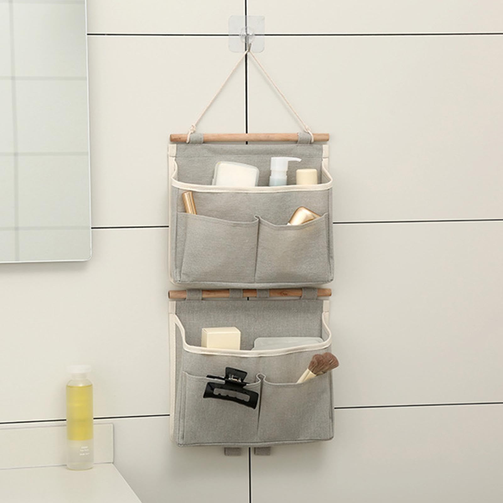 InnoGear Confezione da 2 organizer da appendere sopra la porta, portascarpe con