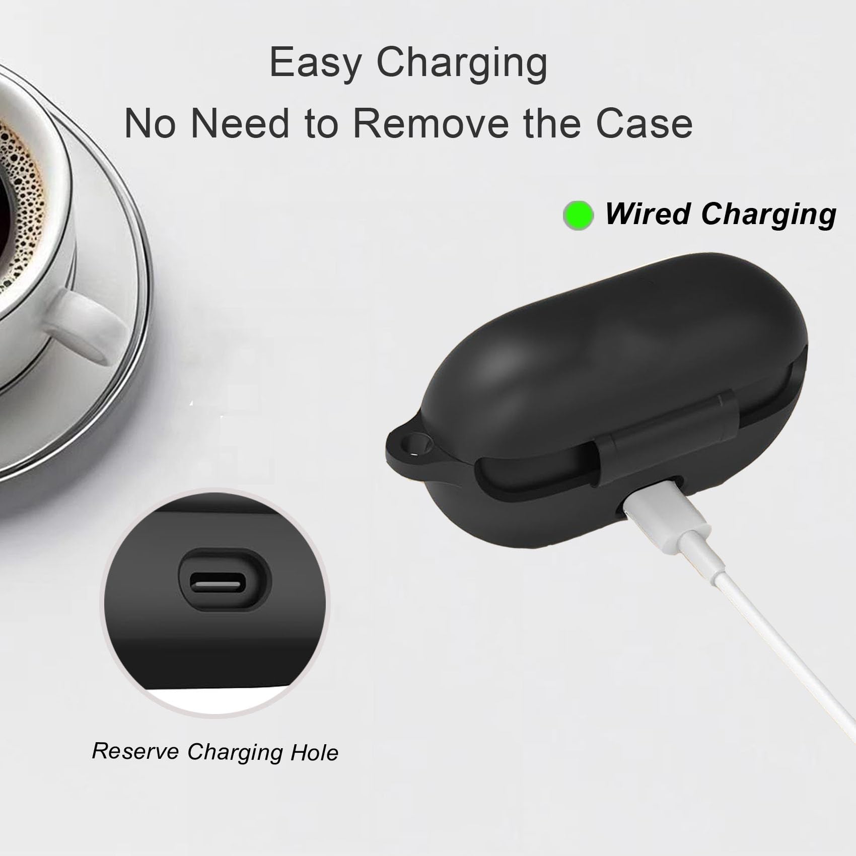 Amazon.com: AGAOSH for Beats Solo Buds Case Cover with Keychain