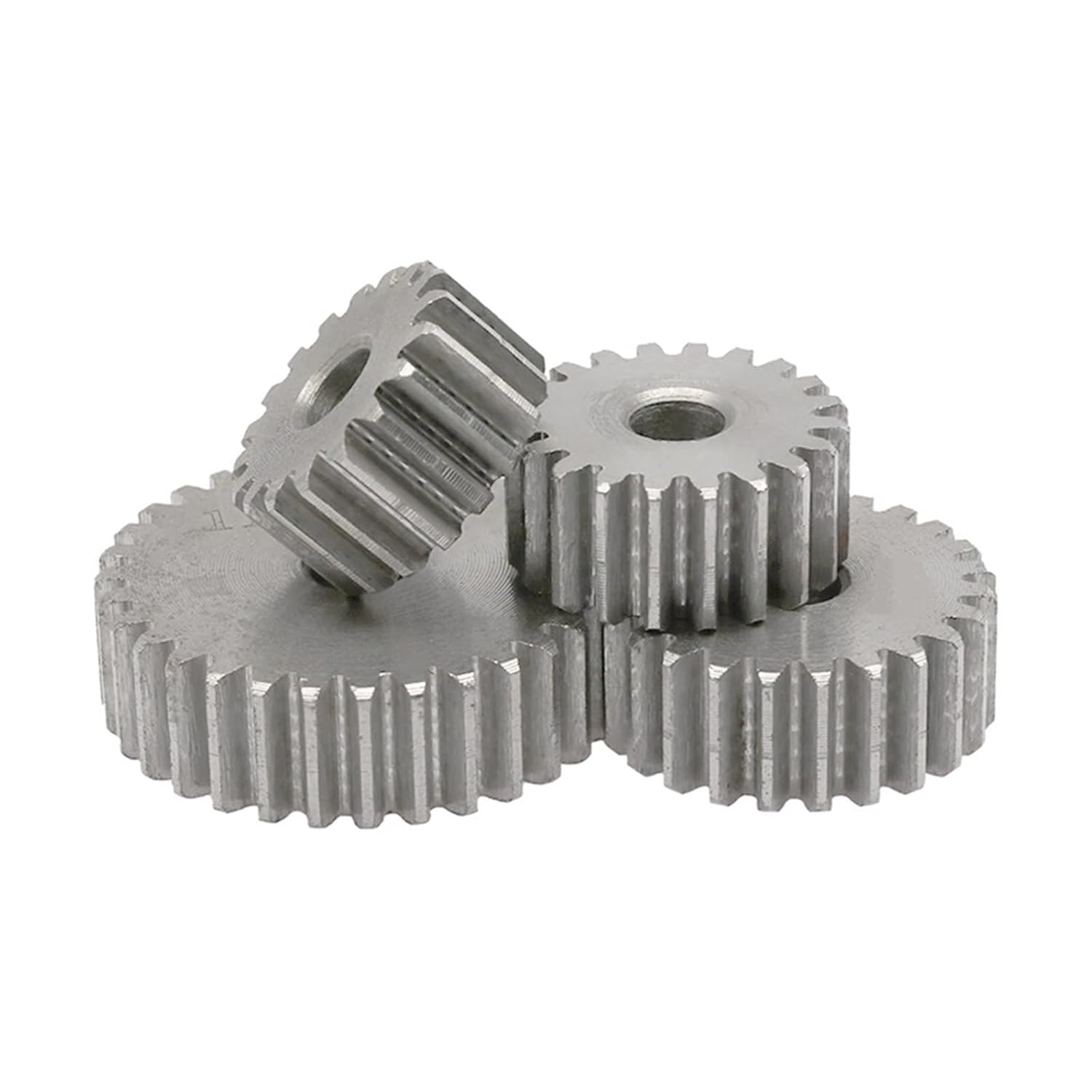 Bevel Gear Pinion Hardware Mechanical 1 Mod Spur Gear 28 29 30 31 32 33 34 35 36 37 38 39 40 41 42 43 Teeth 45# Steel Metal Transmission Gear(40T OD42mm)