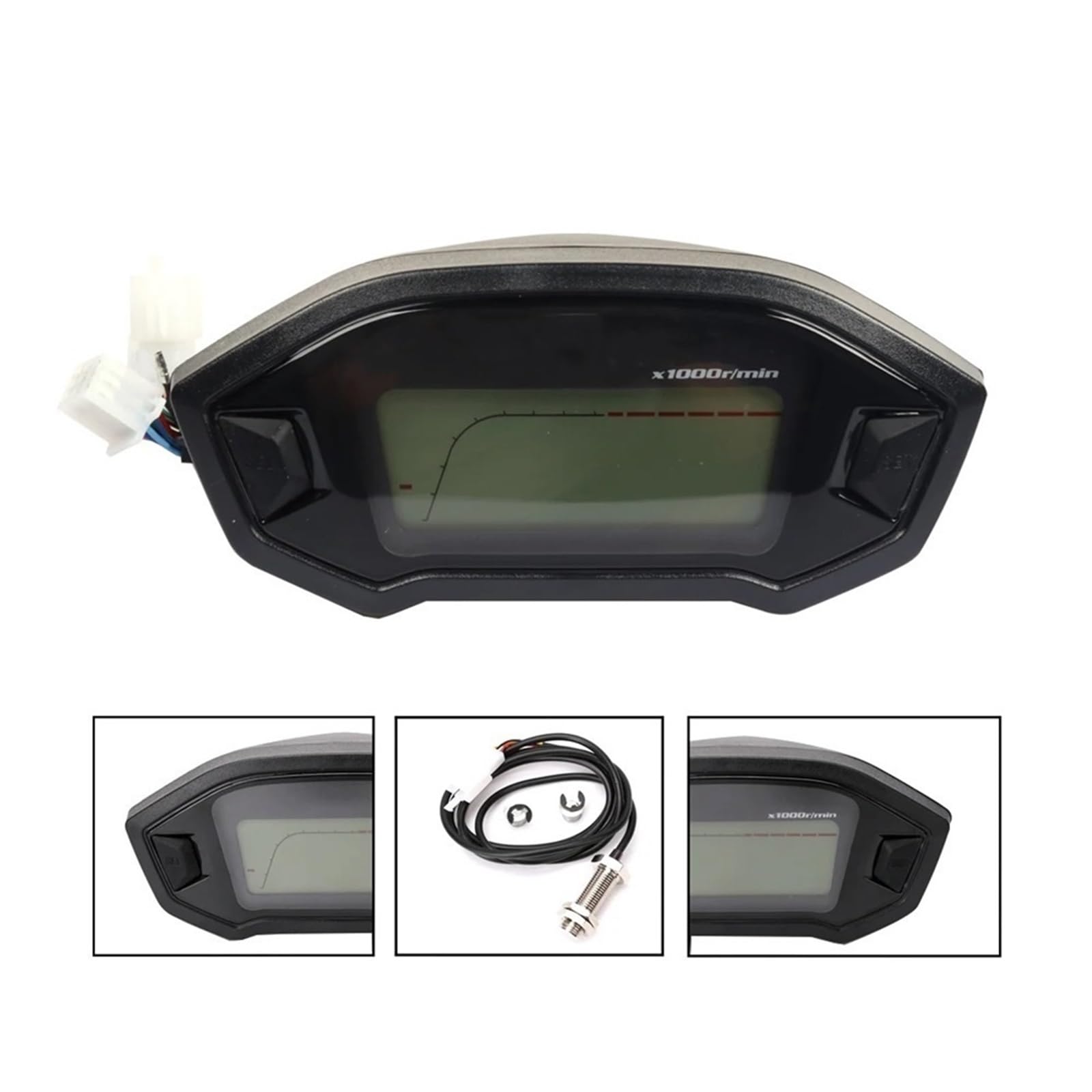 Cuadro de instrumentos de moto Medidor digital para motocicleta Grom 125 MSX125 MSX, odómetro, tacómetro, accesorios para instrumentos(Color A)
