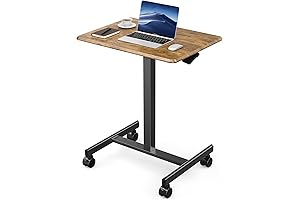 edx Standing Height Rolling Laptop Cart