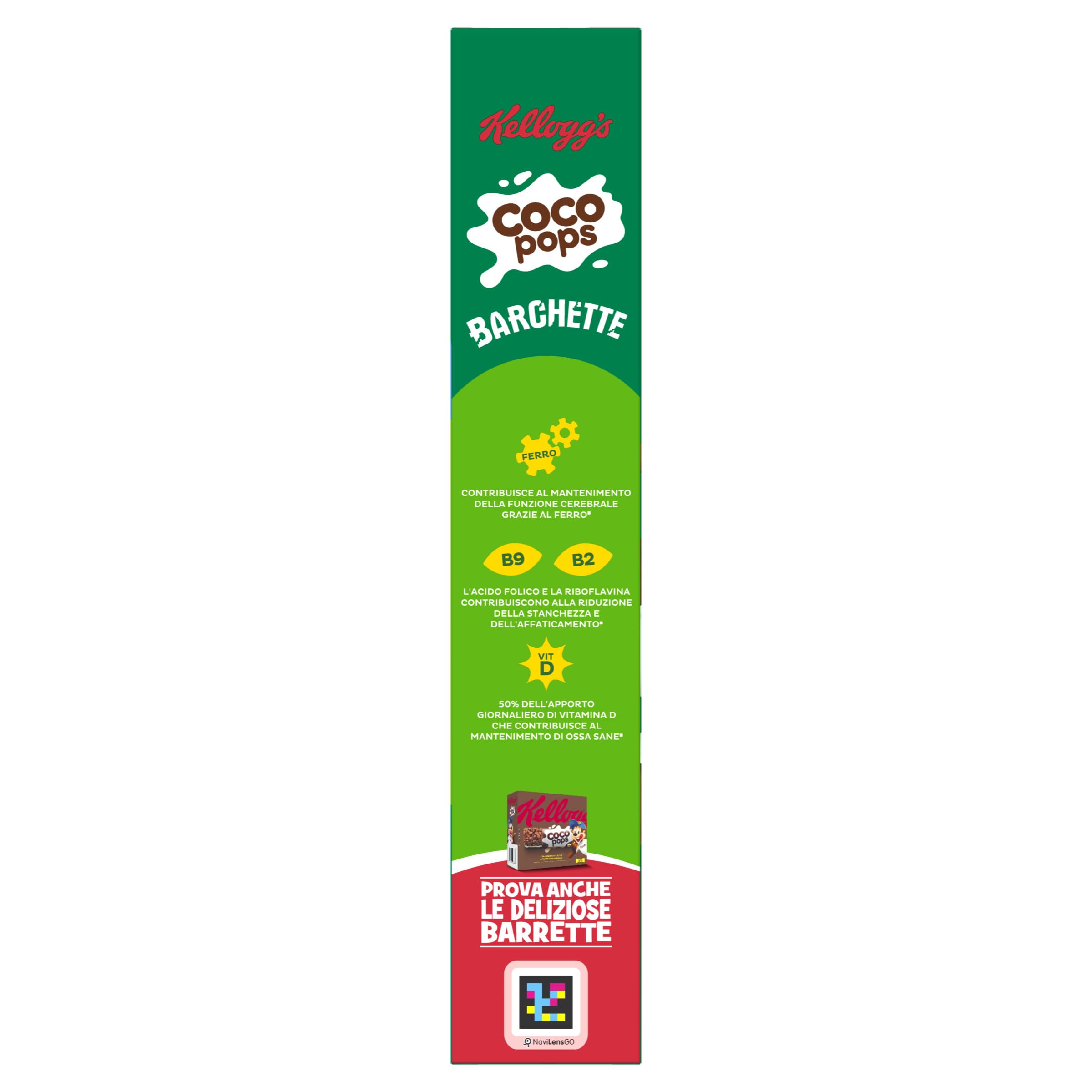 Kellogg's Coco Pops | Barchette al Cioccolato | con Frumento Tostato e Cioccolato | Confezione Singola da 400g (1 x 400g) - 5