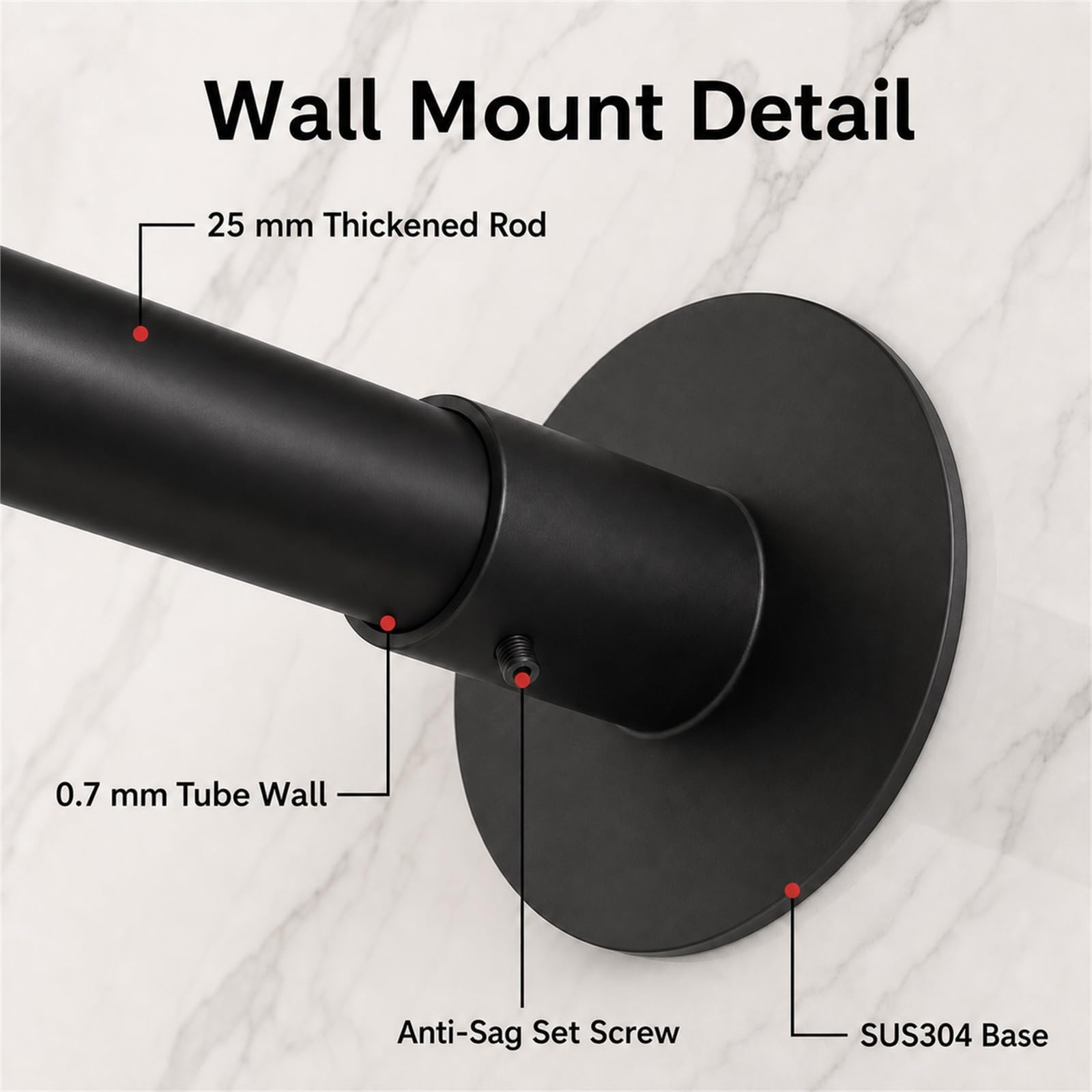 Rideau De Douche Rail en Acier Inoxydable,Barre pour Le Rideau de Douche Ovale,Tringle Rideau Douche Angle en Forme de L,Fixation Murale,pour Magasin De Vêtements Salle De Bain