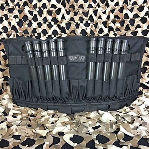 Gen X Global GxG Pump Stock 10 Round Tube Paintball Harness - Black