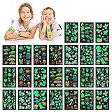 【Langlebig und Wasserdicht】 - Schneiden Sie das gewünschte Muster ab, reißen Sie den Oberflächenschutzfilm ab, legen Sie ihn an die gew ünschte Stelle und befeuchten Sie den Rücken mit Wasser. Warten Sie 20 Sekunden, und die niedlichen Muster werden auf Ihrer Haut angezeigt.Temporäre Tätowierungen halten 3-5 Tage.