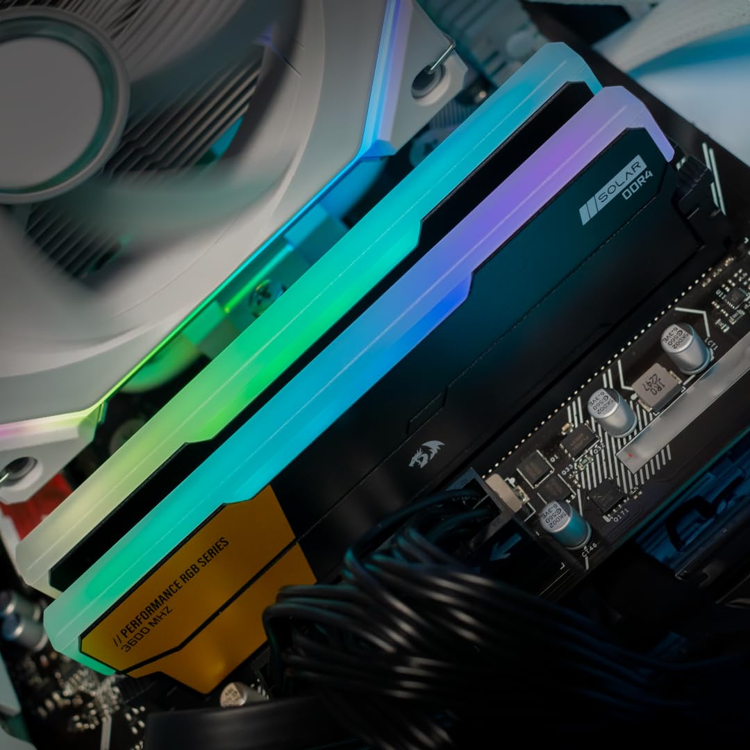 Memória 16GB 3600MHZ RGB Redragon Solar DDR4 | Amazon.com.br