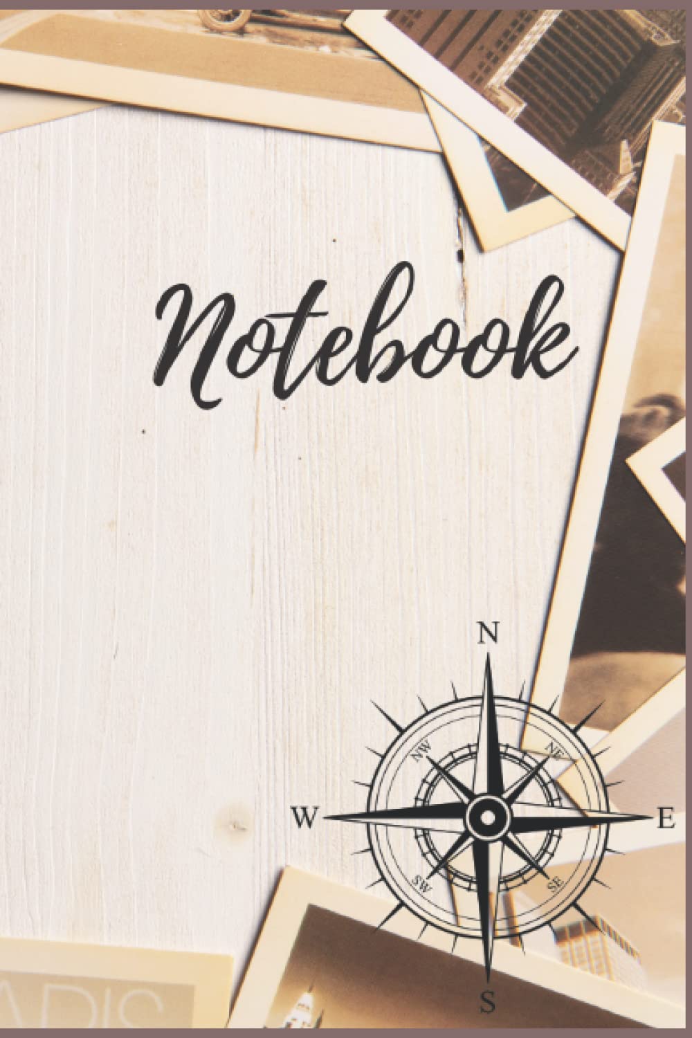 Notebook: Travel Lovers Blank Lined Notebook