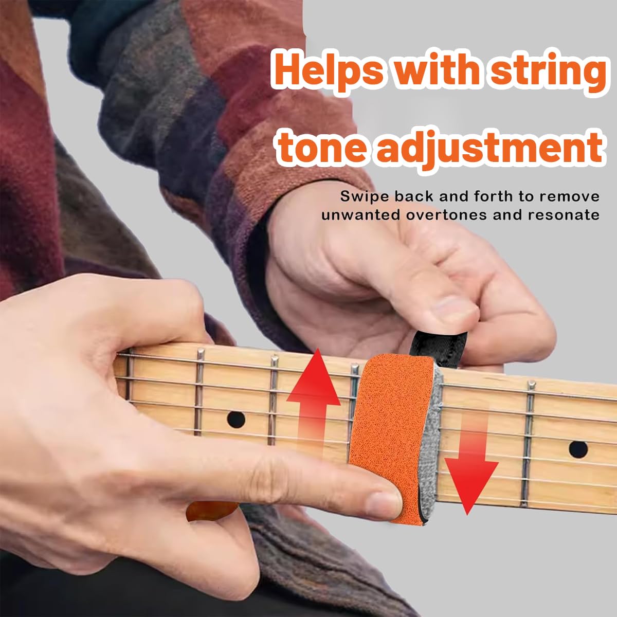 2 Pcs Guitar Fret Wraps, Guitar String Mute, Guitar Accessories, for Practice and Performance, Perfect For Practice, Recording, Live Performance — Amazon image 4