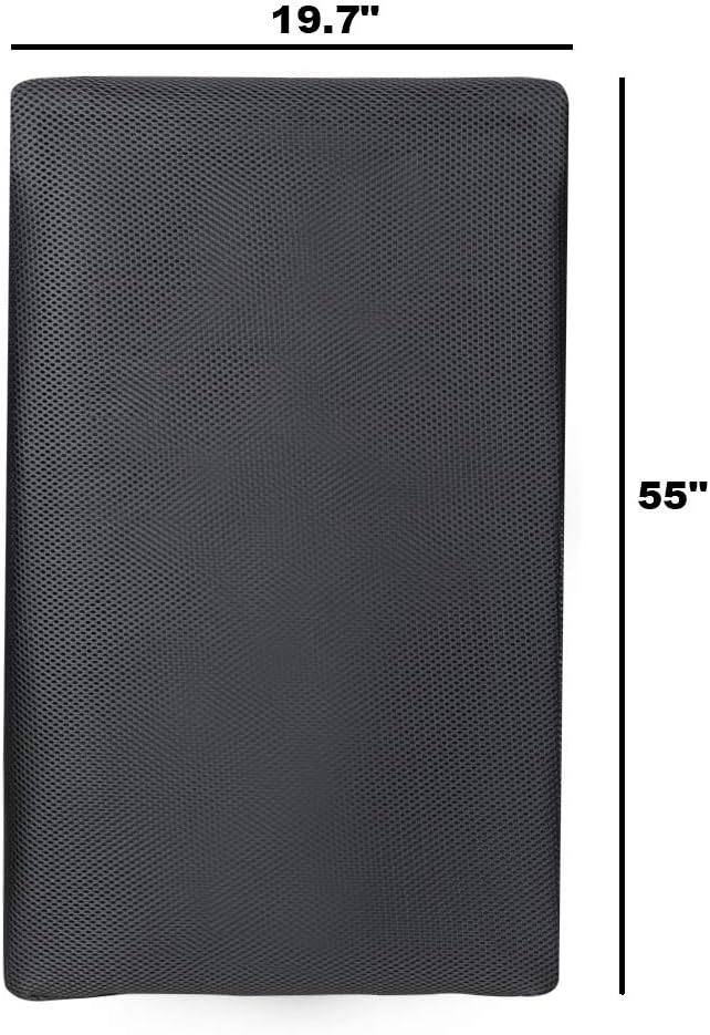 KISSTAKER 57x20inch Speaker Fabric Cloth - Stereo Grill Mesh for Speaker Box Repair-Black-Recover Your Speaker in Minutes : Electronics