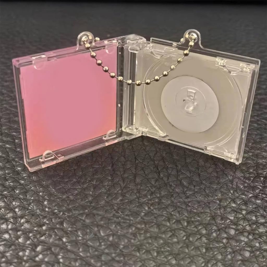 10pcs Acrylic Commemorative Mini Album Keychain Charm Souvenir Backpack Pendant