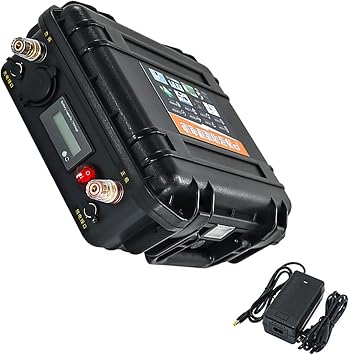 TGHY Electric Winch Battery 14.8V 40AH 50AH Rechargeable Lithium Battery 14.8 Volt Electric Fishing Reel Li-ion Battery Pack with Charger/USB prot,14.8v 50ah