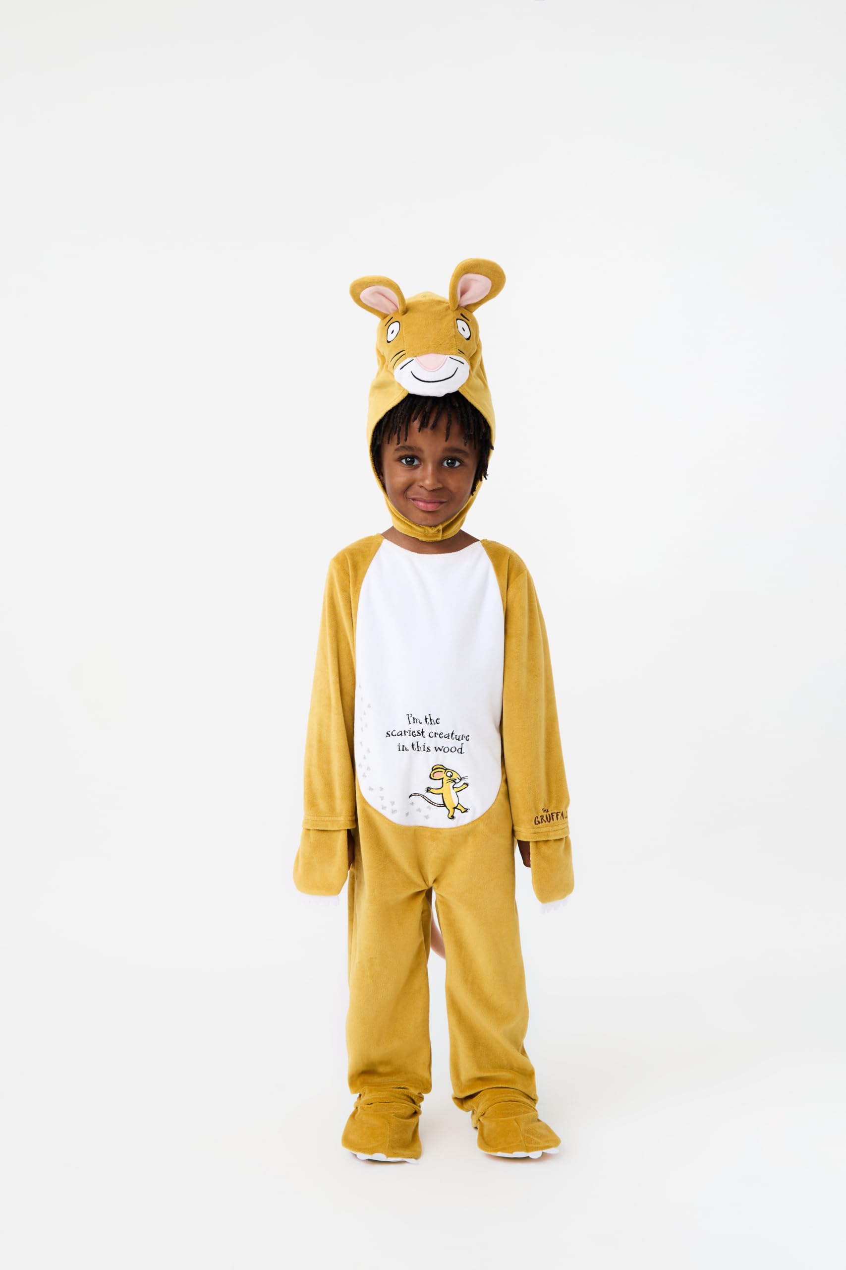 Blues Group Officially Licensed Mouse The Gruffalo Friends Julia Donaldson Unisex Kids Costume | World Book Day, Dress-Up, and Role Play | Ages 3–8 | (3-4 Years)