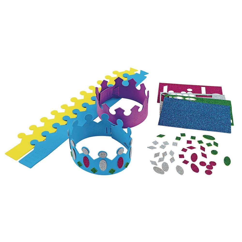 Dazzling Foam Crowns Kit for16 (Item # CROWNKIT)