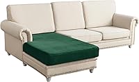 Vista 85 de Funda para Sofá de Terciopelo Elástico Funda de Cojín de Sofá 1 Pieza - Funda Elástica Lavable para Asiento o Respaldo, Fundas de Asiento para Sofás