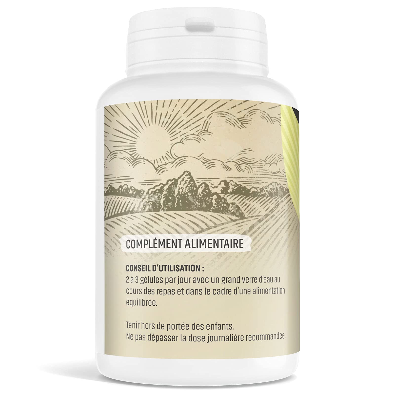 Aubépine Olivier Bio - 180 Gélules Végétales 200 Mg, Naturel Pour Le Bien-être