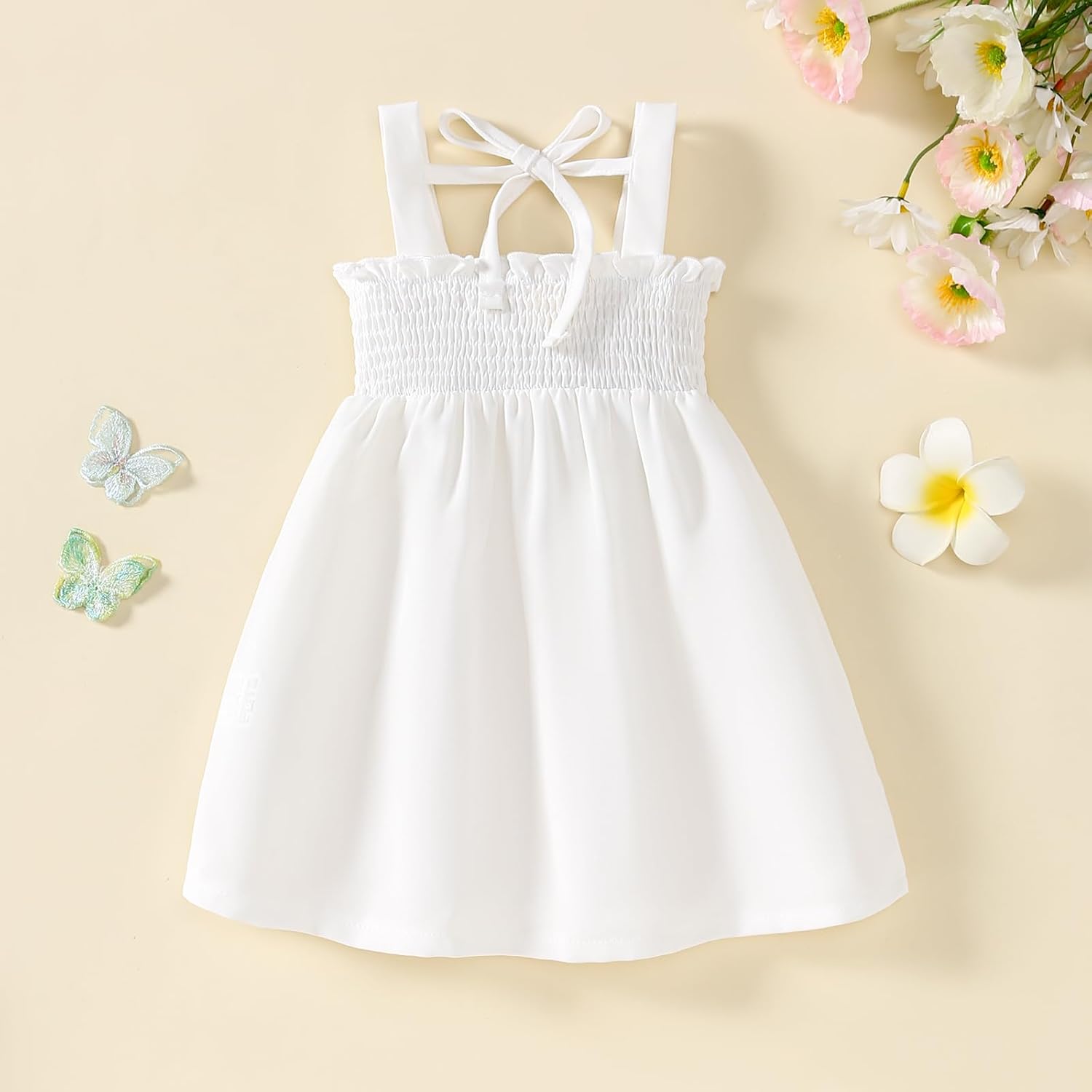 Toddler Girl Dress Baby Girl Summer Clothes Ruffle Halter Sleeveless Dresses Kids Summer Princess Sundress - Image 7