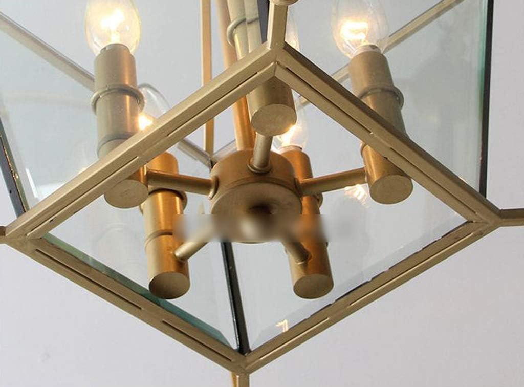 Chandeliers Retrosp American Restaurant Iron Ceiling Lamp Room