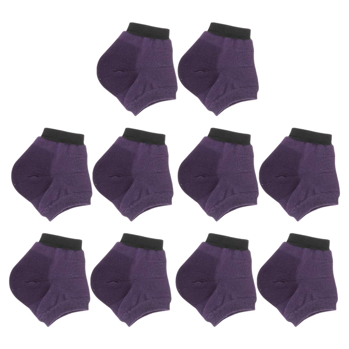 SOESFOUFU Moisturizing Socks Gel Anti-Crack Ankle Socks Cotton Material for Comfort Stretchy Fit