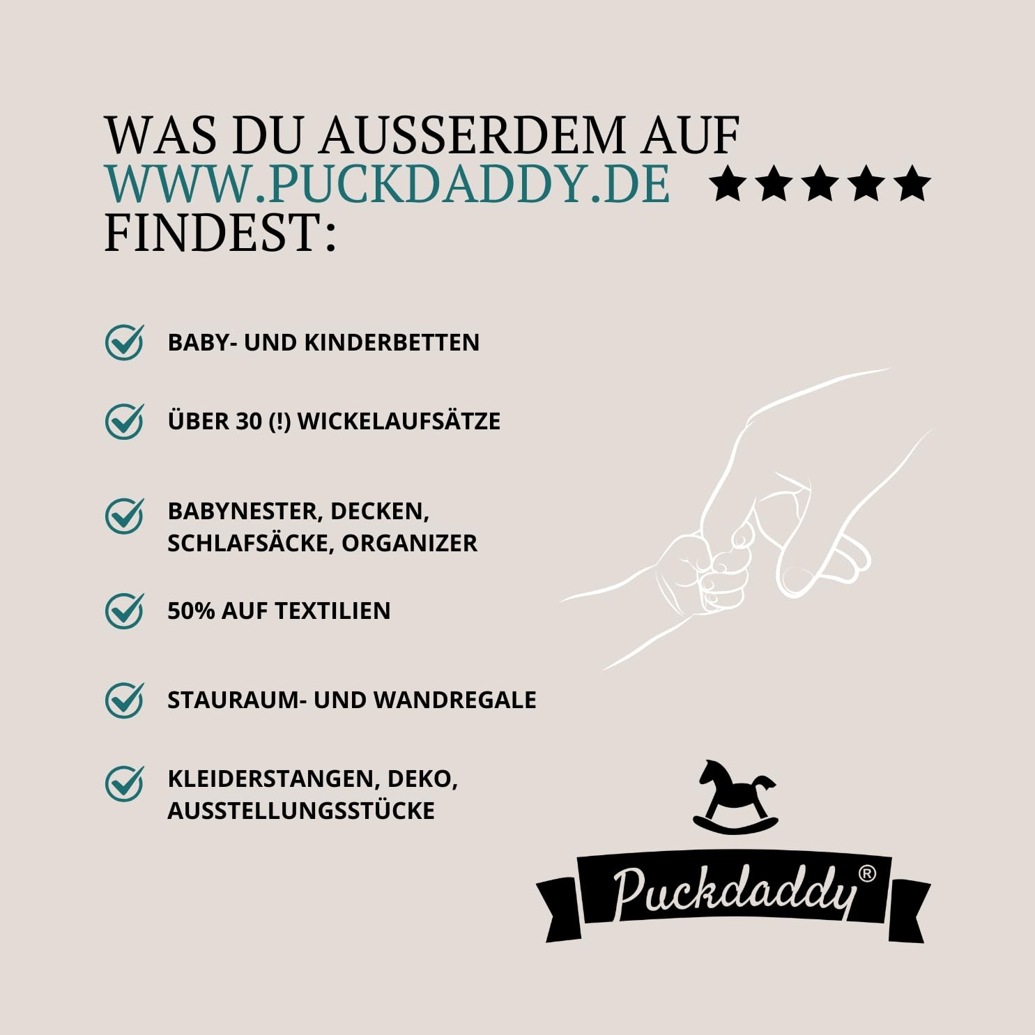 Puckdaddy® Moritz | Wickelaufsatz für IKEA Malm Kommode u.Ä. | weiß | 80x78x10 cm | Wickelauflage aus MDF-Holz | hochwertiger Premium Aufsatz als Wickelkommode | inkl. Montagematerial zur Wandmontage