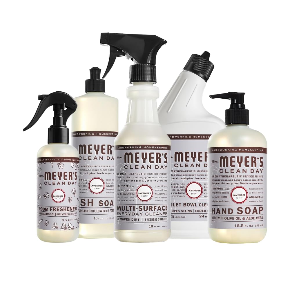 Mrs MEYERS CLEAN DAY Variety 1 Room Freshener 8 OZ 1 Liquid Hand Soap 12 5 OZ 1