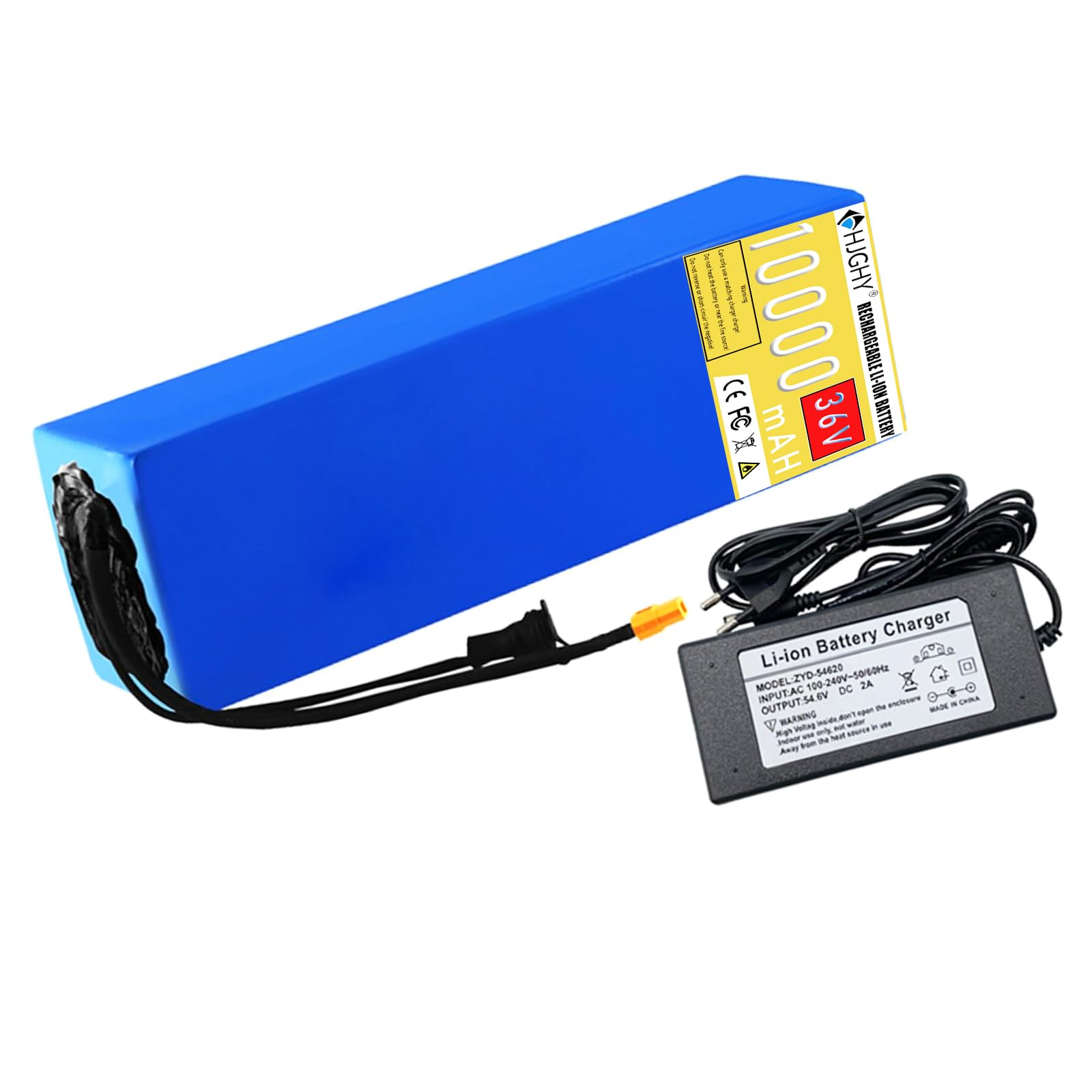 Amazon.co.jp: 36V 10Ah 電動自転車バッテリー 36 ボルトリチウム