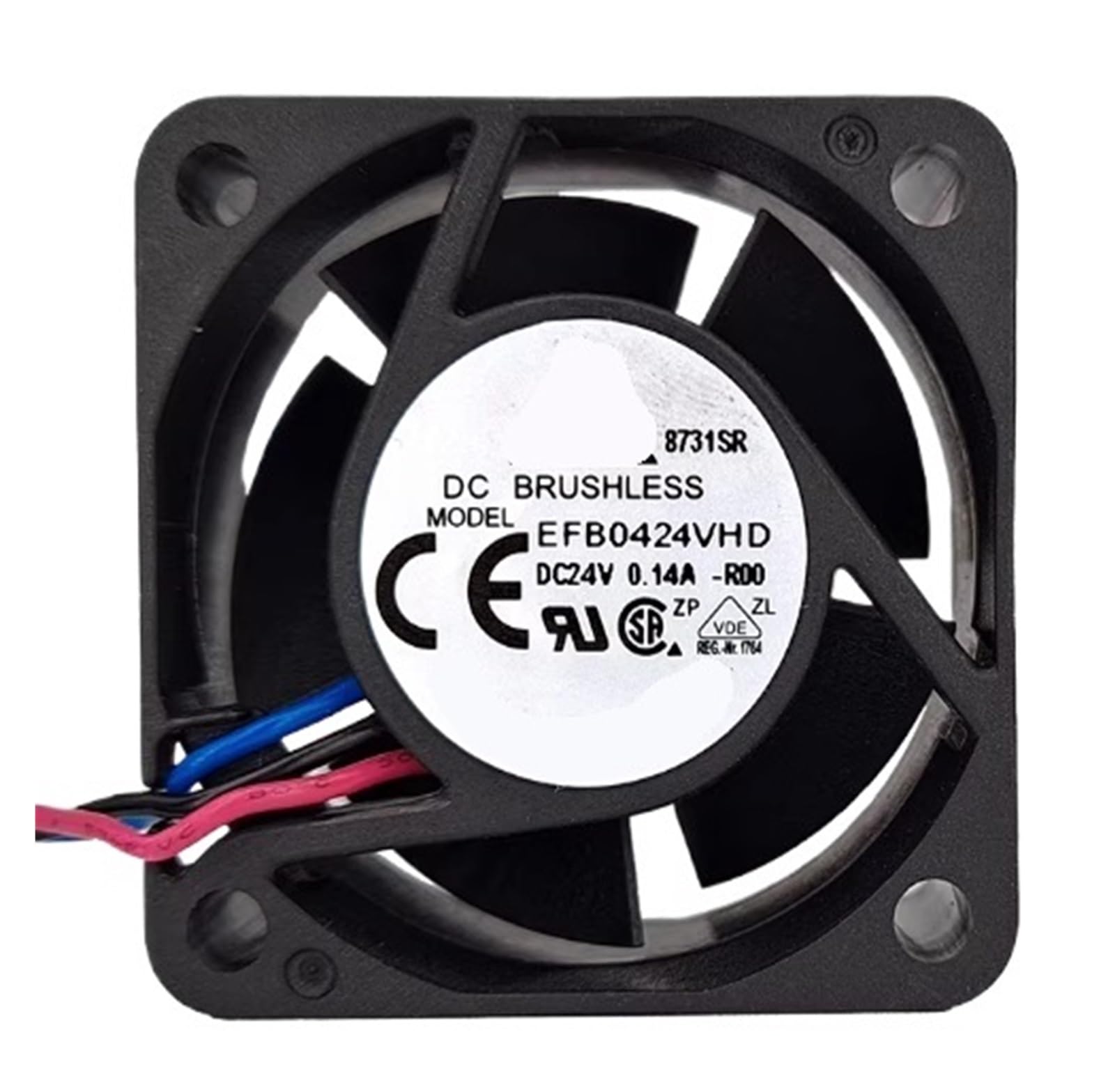LZIKKGKI EFB0424VHD-R00 24V 0.14A 4020 inverter cooling fan