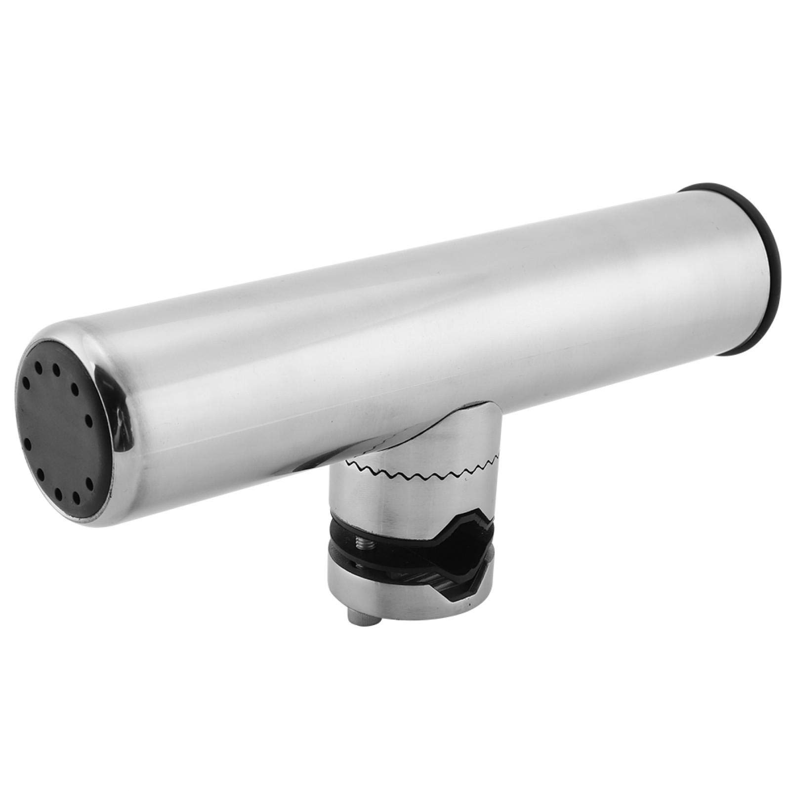 Soporte para caña de Pescar de Acero Inoxidable para Barco, Accesorio para caña de Pescar para rieles de 1" a 1-1/4"