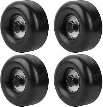 Trailer Ramp Door Bumpers Replacement, Round Rubber - 4pcs