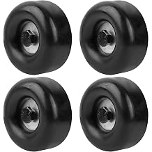 Trailer Ramp Door Bumpers Replacement, Round Rubber - 4pcs | Door Ramp Stop, With Screw Kits, For Cargo Trailer Ramp Doors, For Truck Doors, For RV Doors
