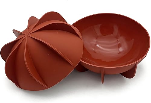 Miniatura 4 de Molde de silicona para tartas de cúpula de 7 pulgadas, media bola, bandeja de hornear antiadherente, molde para hornear en forma de pan