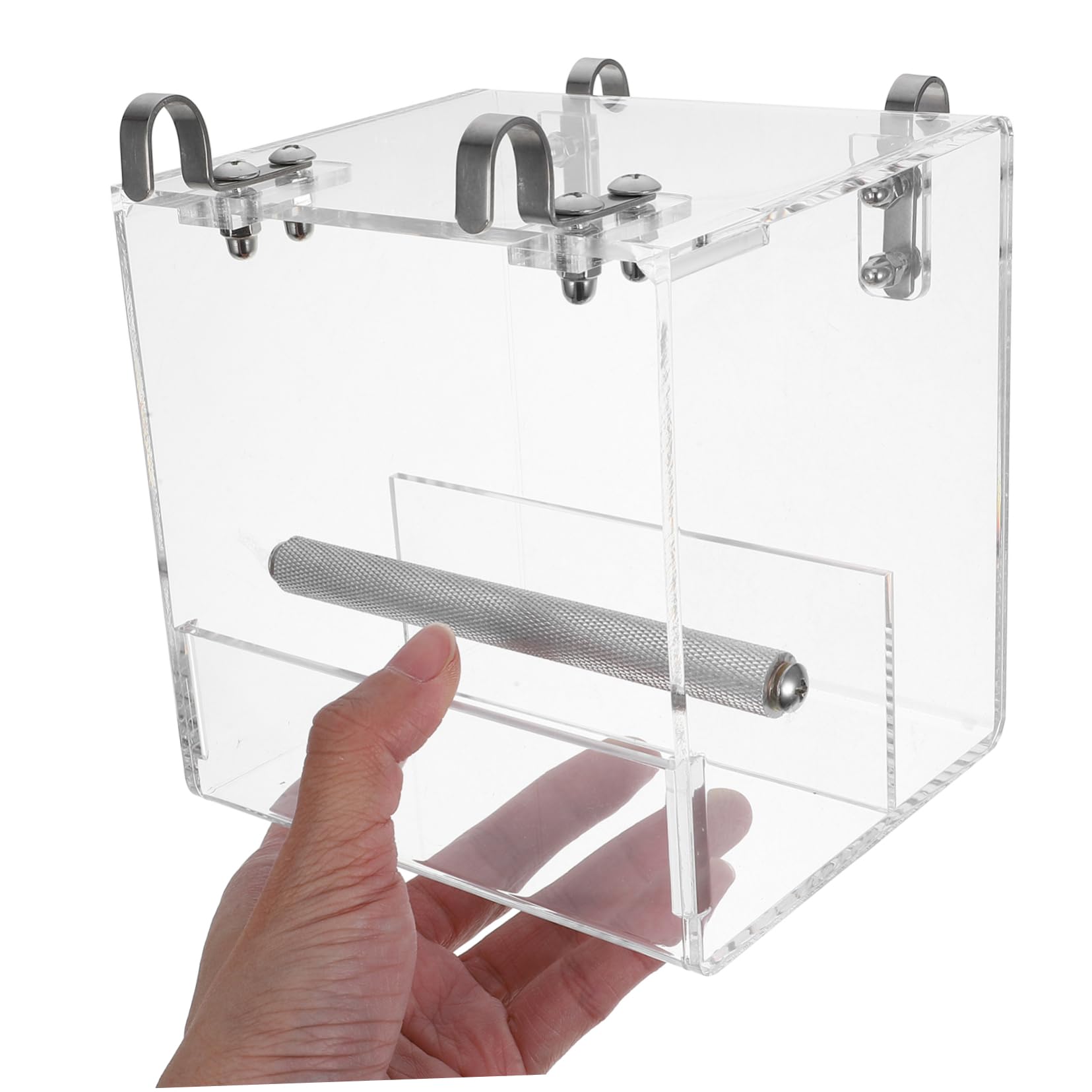 BESPORTBLE Ciotola per Uccelli Creativa Alimentatore per Pappagalli Facile da Installare Design Accessorio per S