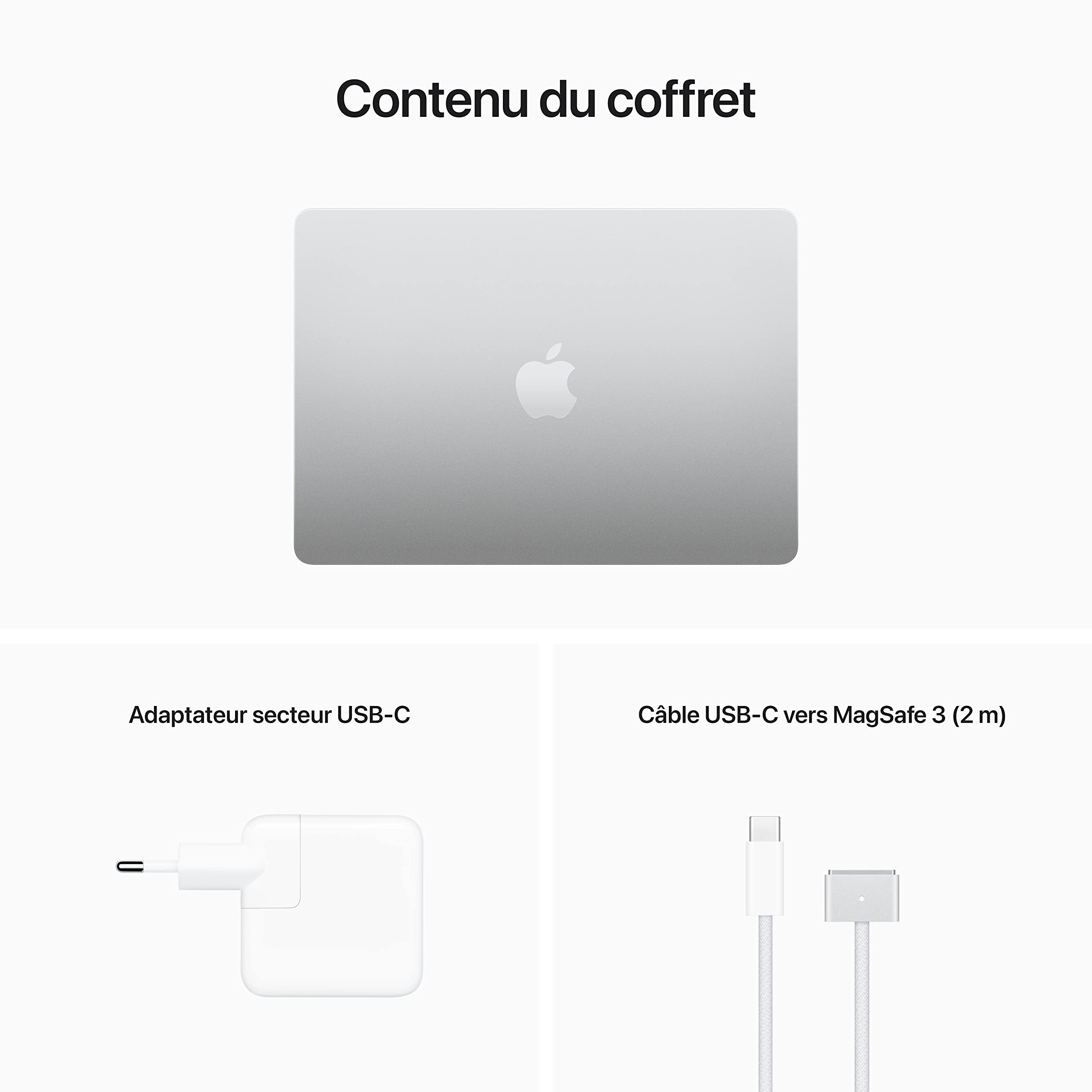 Apple - 13.6 inch MacBook Air M2 - RAM 8Go - Stockage 256Go