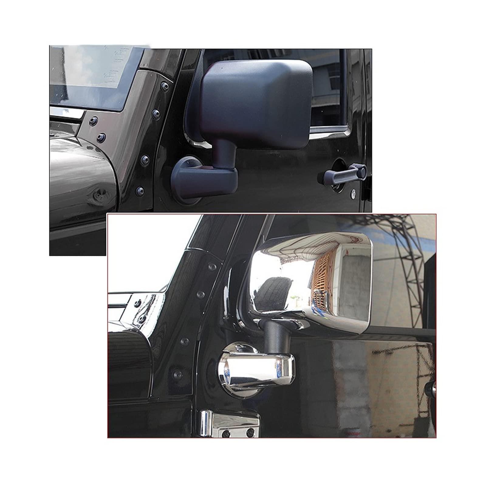 Calotte Specchio Per Peugeot 2008 2014-2019 208 2015-2019 Specchietto Retrovisore Per Auto Specchietto Retrovisore Per Copertura Di Backup Accessori Per Adesivi Copertura Specchietto Retrovisore
